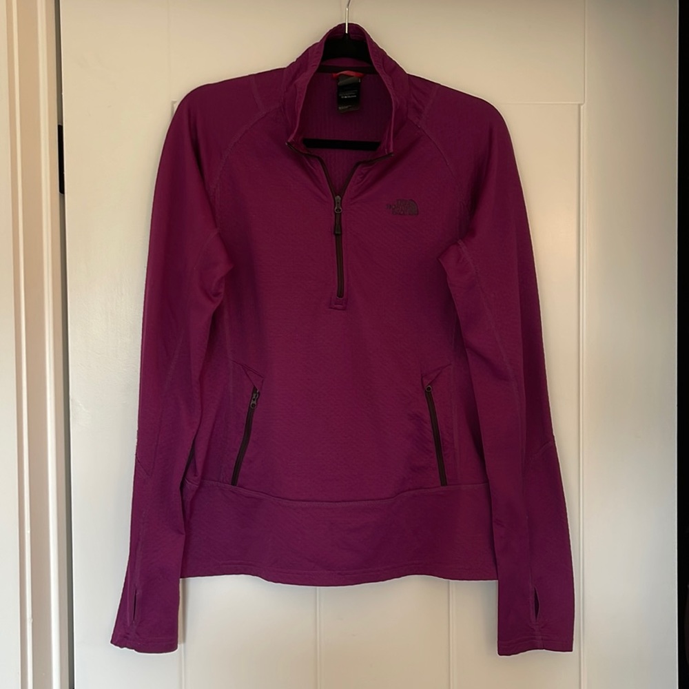 The North Face 3/4 zip pullover